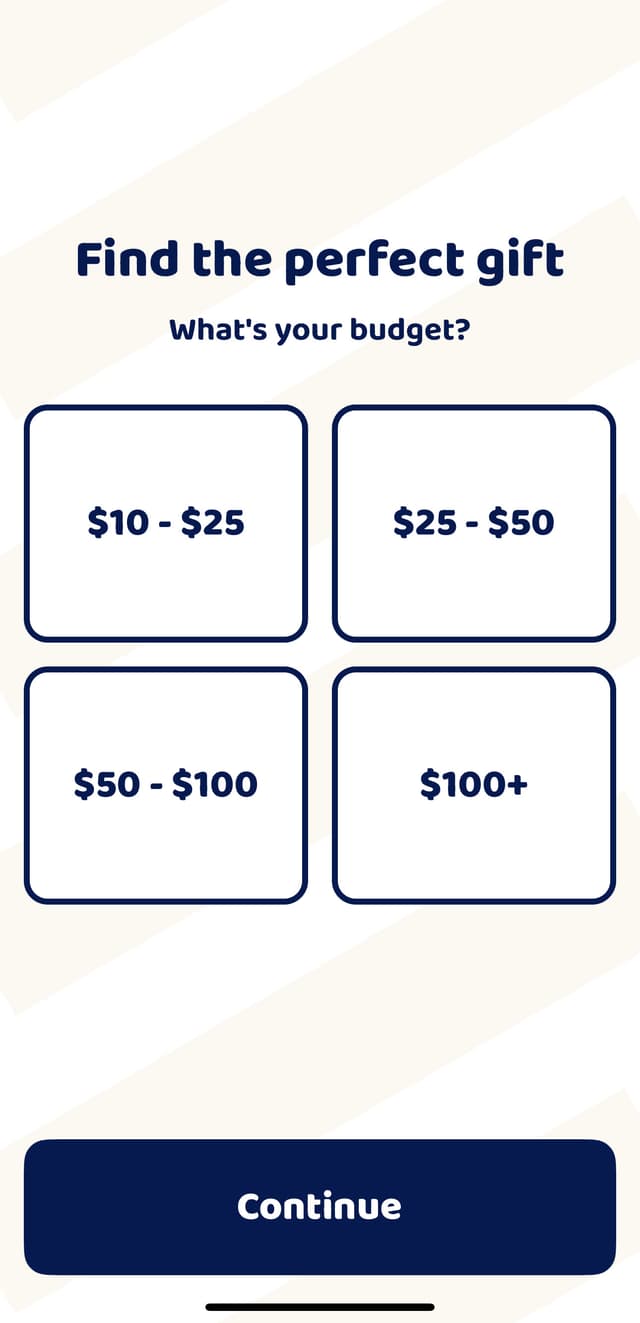 Gift Ideas app screenshot